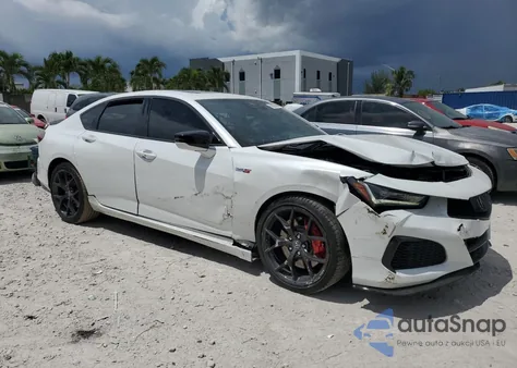 2023 Acura Tlx Type S z USA, uszkodzony, nr VIN 19UUB7F9XPA004184